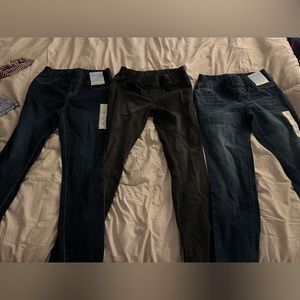 3 piece bundle; Cat & Jack NWT size 12 jeggings